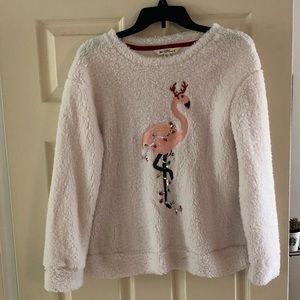 HOST PICK!!! Plush Flamingo Sweater